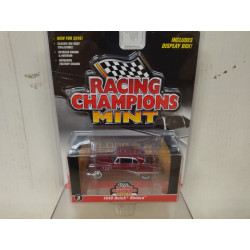 BUICK RIVIERA 1949 DARK RED 1:64 RACING CHAMPIONS