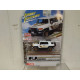 TOYOTA FJ CRUISER 2007 WHITE WHEELS BLACK/GOLD 1:64 JOHNNY LIGHTNING