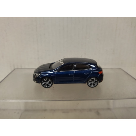 RENAULT MEGANE 2015 BLEUE apx 1:64 NOREV 3 INCHES (7,5cm) NO BOX