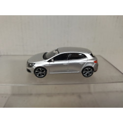 RENAULT MEGANE 2015 SILVER apx 1:64 NOREV 3 INCHES (7,5cm) NO BOX