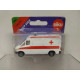 MERCEDES-BENZ SPRINTER (NO LICENCE) AMBULANCE WHITE RED CROSS apx 1:64 SIKU 805