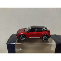 PEUGEOT 2008 2019 ROUGE apx 1:64 NOREV 3 INCHES (7,5cm)
