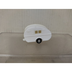 CARAVANA/ROULOTTE CAMPER (2) 1:87 H0 EKO SUCIO/DIRTY
