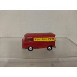 FORD FK ROJA FURGONETA MICROAUTOS 1:87 H0 EKO SUCIO/DIRTY