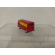 FORD FK ROJA FURGONETA MICROAUTOS 1:87 H0 EKO SUCIO/DIRTY
