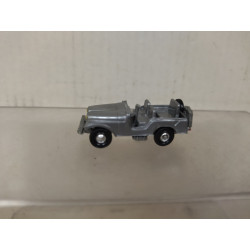 JEEP WILLYS GRIS (INCOMPLETO) 1:87 H0 EKO SUCIO/DIRTY