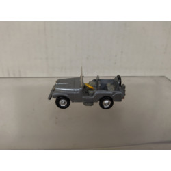 JEEP WILLYS GRIS 1:87 H0 EKO SUCIO/DIRTY