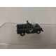 LAND ROVER + 2 FIGURAS PICKUP MILITARY 1:87 H0 EKO SUCIO/DIRTY