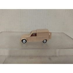 CITROEN 2CV FURGONETA BEIGE 1:87 H0 EKO SUCIO/DIRTY