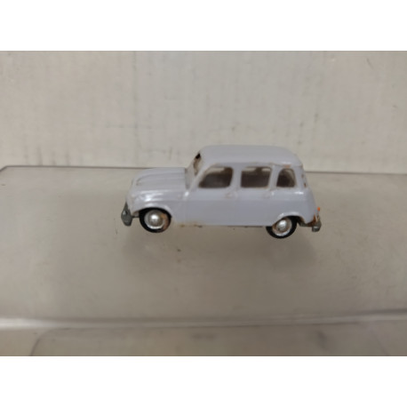 RENAULT 4 GRIS 1:87 H0 EKO SUCIO/DIRTY