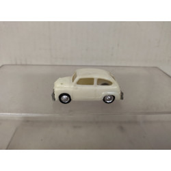 SEAT 600 AMARILLO/CREMA 1:87 H0 EKO SUCIO/DIRTY