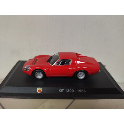 FIAT ABARTH OT 1300 1965 RED 1:43 METRO HACHETTE