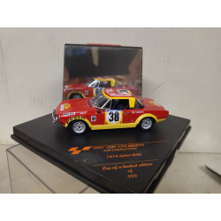 FIAT 124 ABARTH 1974 RALLY EAST AFRICAN SAFARI ULYATE 1:43 VITESSE DEFECT PINTURA MAL