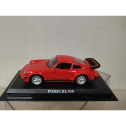 PORSCHE 911 (930) TURBO RED 1:43 DelPRADO BLISTER ROTO