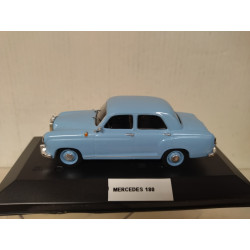 MERCEDES-BENZ W120 180D LIGHT BLUE 1:43 DeAGOSTINI IXO BOX NO ORIGINAL
