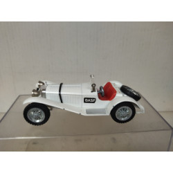 MERCEDES-BENZ W06 SSK 1928 WHITE BASF OLDTIMER 1:45/1:43 GAMA 1187