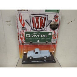 STUDEBAKER 3R 1954 PICKUP BLUE LIGHT AUTO-DRIVERS 1:64 M2 MACHINES
