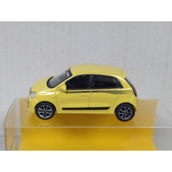 RENAULT TWINGO 3 YELLOW/BLACK apx 1:64 NOREV 3 INCHES (7,5cm)