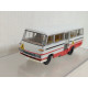NISSAN CIVILIAN AUTOBUS WHITE/RED 1:64 TOMICA LIMITED VINTAGE NEO LV-N60a