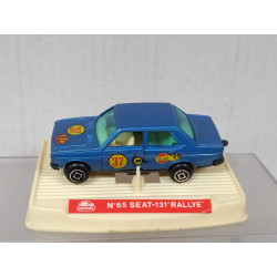 SEAT 131 RALLYE n37 AZUL 1:64 GUISVAL BOX
