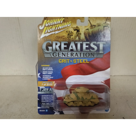 M3 GRANT TANK GREATEST GENERATION 1:87/apx 1:64 JOHNNY LIGHTNING