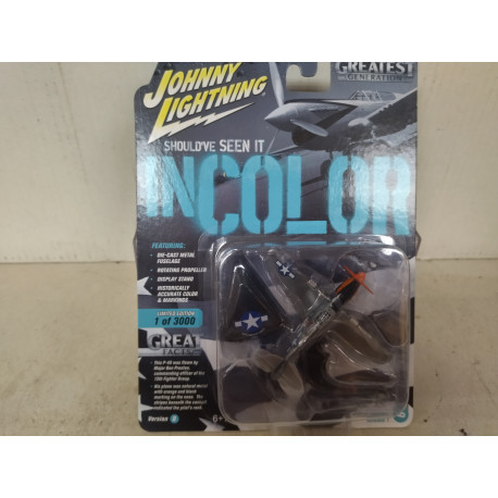 CURTISS P-40 WARHAWK IN COLOR WW 2 1:144 JOHNNY LIGHTNING