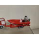 MERCEDES-BENZ UNIMOG U400 FIRE/BOMBEROS/POMPIERS + REMOLQUE 1:87 H0 SIKU 1636