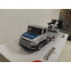 SCANIA LOW LOADER + HELICOPTER POLIZEI apx 1:64 SIKU 1610