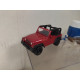 JEEP WRANGLER + HORSE TRAILER 1:55/apx 1:64 siku 1651