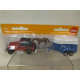JEEP WRANGLER + HORSE TRAILER 1:55/apx 1:64 siku 1651