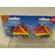 CAMION/TRUCK PORTACONTENEDOR + TRAILER apx 1:64 SIKU 1695