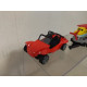 BUGGY + TRAILER AIRPLANE SPORTIVE 1:55/apx 1:64 SIKU 1696