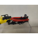JEEP WRANGLER YELLOW + BOOT/LANCHA 1:55/apx 1:64 SIKU 1658