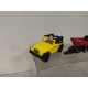 JEEP WRANGLER YELLOW + BOOT/LANCHA 1:55/apx 1:64 SIKU 1658