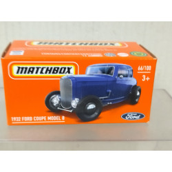 FORD MODEL B 1932 COUPE 1:64 MATCHBOX BOX CARTON