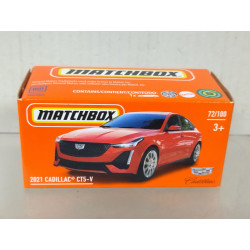 CADILLAC CT5-V 2021 1:64 MATCHBOX BOX CARTON