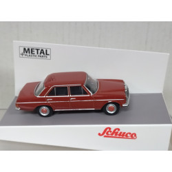 MERCEDES-BENZ W110 200 D HECKFLOSSE DARK RED 1:64 SCHUCO