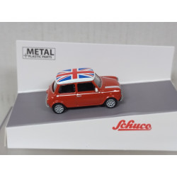 MINI COOPER RED UNION JACK 1:64 SCHUCO