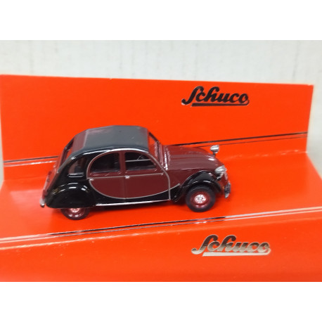 CITROEN 2CV CHARLESTON RED/BLACK 1:64 SCHUCO