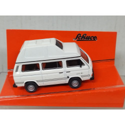 VOLKSWAGEN T3 CAMPER WHITE 1:64 SCHUCO
