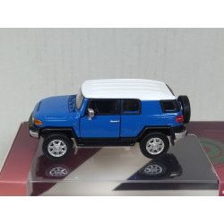 TOYOTA FJ CRUISER BLUE LHD 1:64 BM CREATIONS