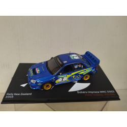 SUBARU IMPREZA WRC 2003 RALLY NEW ZEALAND SOLBERG 1:43 ALTAYA IXO
