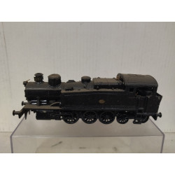 LOCOMOTORA NEGRA ARTESANAL ESTATICO (2) 1:87 H0 SUCIO/DESGUACE