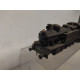 LOCOMOTORA NEGRA ARTESANAL ESTATICO (2) 1:87 H0 SUCIO/DESGUACE