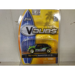 VOLKSWAGEN MEYERS MANXTER 2+2 GREEN V-DUBS 1:64 JADA
