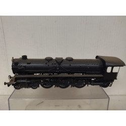 LOCOMOTORA NEGRA ARTESANAL ESTATICO (3) 1:87 H0 SUCIO/DESGUACE