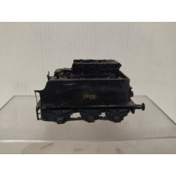 TENDER NEGRO 1985 ARTESANAL ESTATICO 1:87 H0 SUCIO/DESGUACE