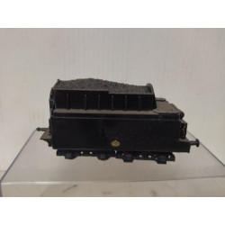 TENDER NEGRO CARBONERO ARTESANAL ESTATICO 1:87 H0 SUCIO/DESGUACE