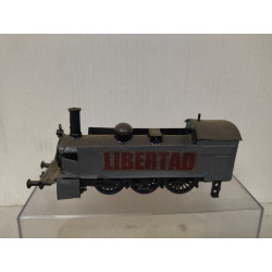 LOCOMOTORA LIBERTAD REPINTADO ARTESANAL 1:87 H0 SUCIO/DESGUACE