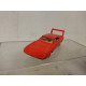 DODGE CHARGER DAYTONA 1976 RED 1:64 HOT WHEELS NO BOX